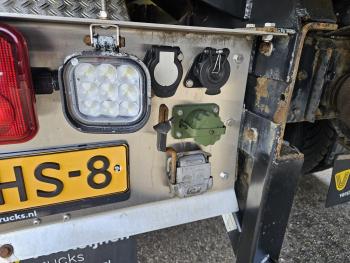 MAN TGS 33.480 6x6 / PALFINGER Z CRANE / 2 SIDE TIPPER